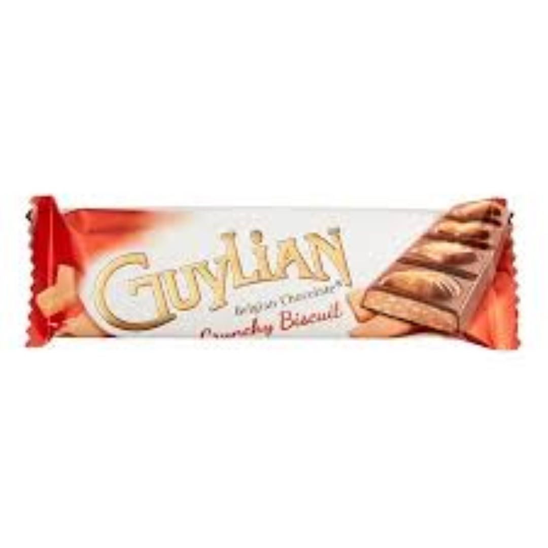 GUYLIAN SEA SHELL BAR CRUNCHY BISCUIT 30G